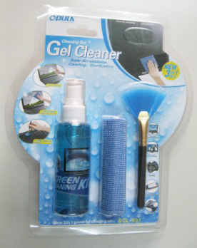 【批發(fā)銷(xiāo)售 凝膠清潔劑 液晶屏清潔套裝 吸塑高周波三件套清潔液】?jī)r(jià)格,廠家,圖片,電腦清潔用品,廣州市佑科計(jì)算機(jī)-